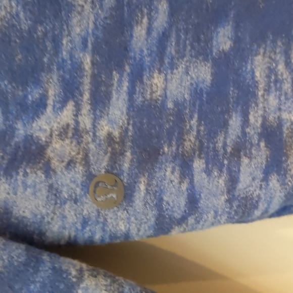 Lululemon | men's surge warm long sleeve blue camo - Picture 5 of 6